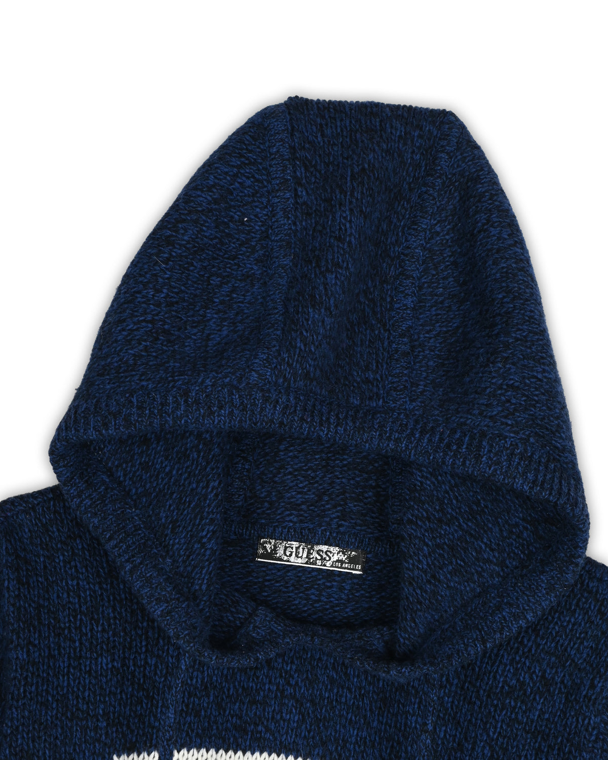 GUESS KNITTED HOODIE - S