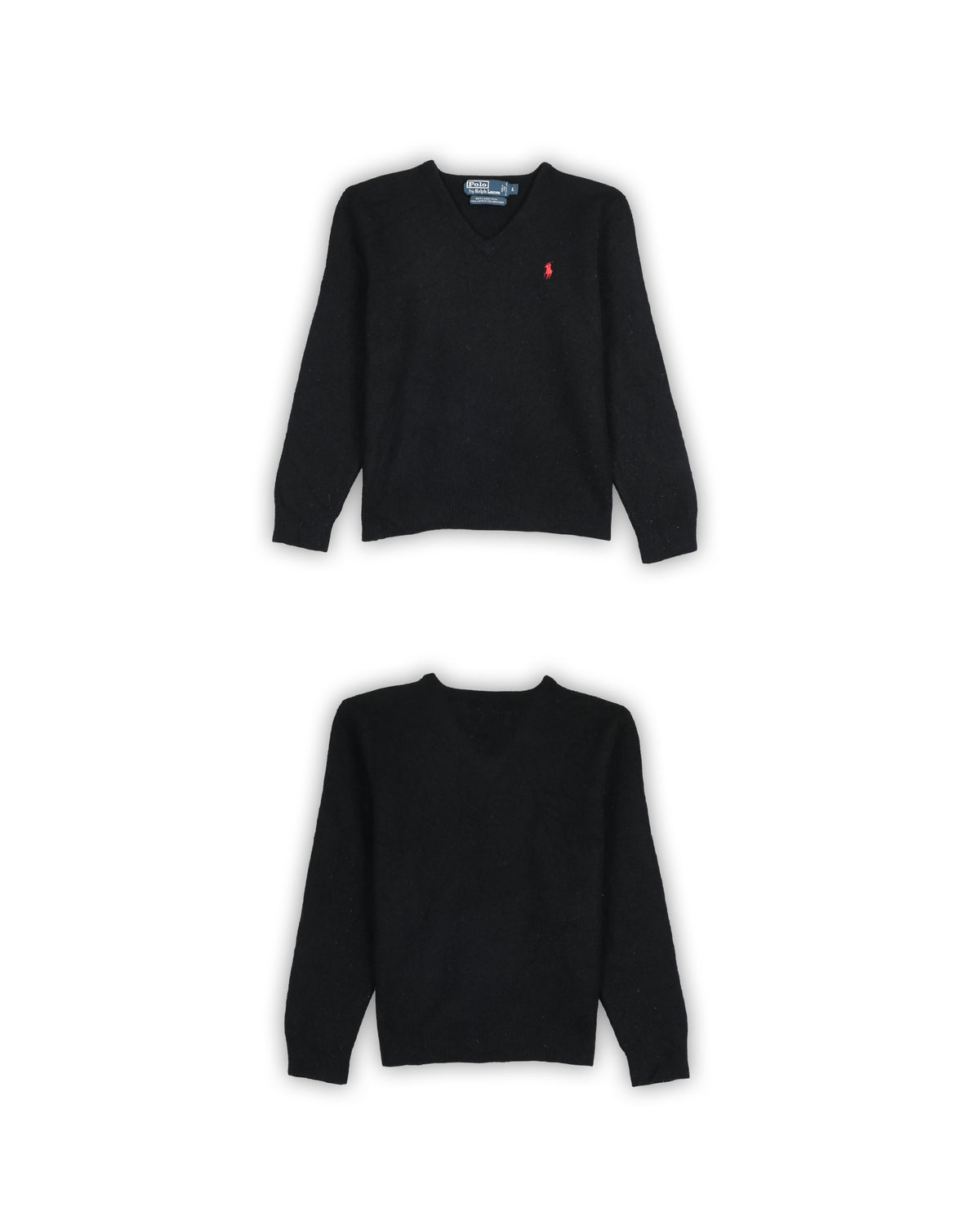POLO RALPH LAUREN LAMBSWOOL SWEATER - L