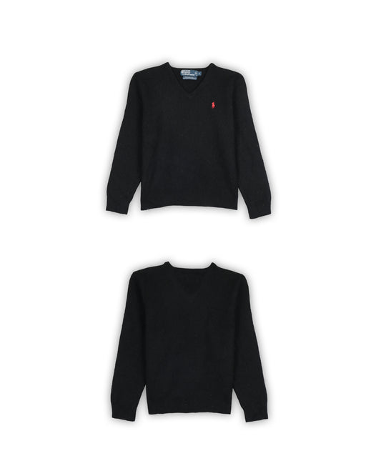 POLO RALPH LAUREN LAMBSWOOL SWEATER - L