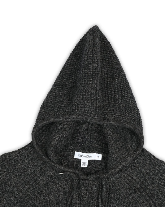 CALVIN KLEIN HOODED SWEATER - L