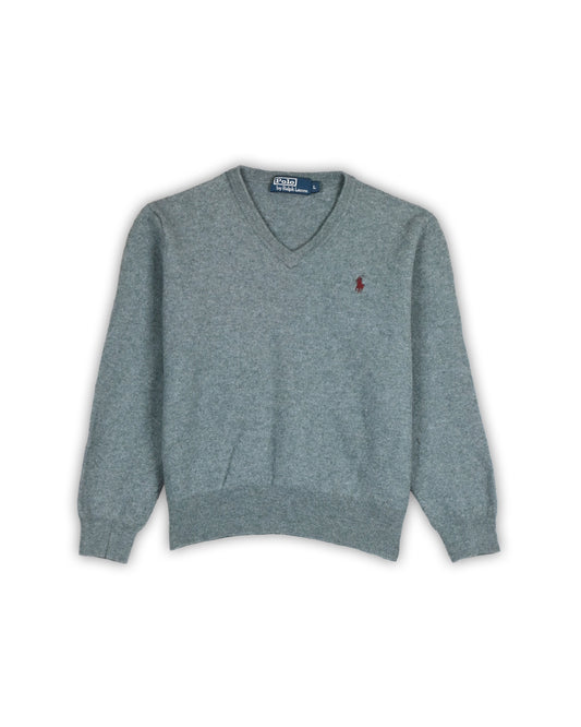 POLO RALPH LAUREN WOMEN'S WOOL SWEATER - L