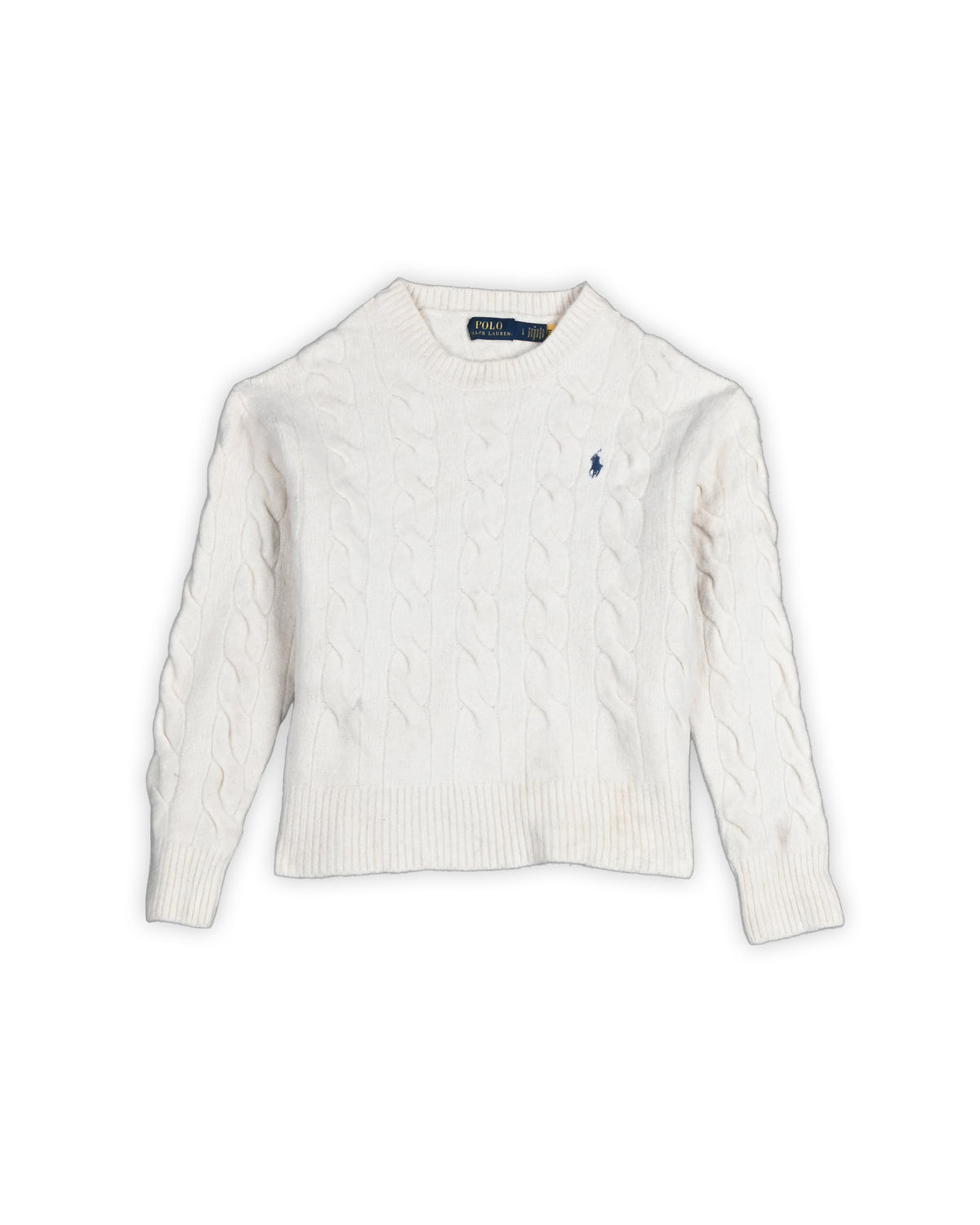 POLO RALPH LAUREN WOMEN'S WOOL SWEATER - L