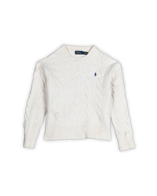 POLO RALPH LAUREN WOMEN'S WOOL SWEATER - L