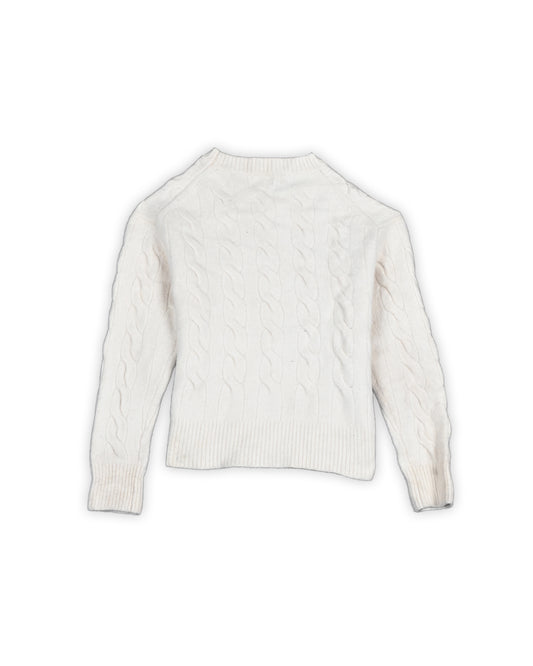 POLO RALPH LAUREN WOMEN'S WOOL SWEATER - L