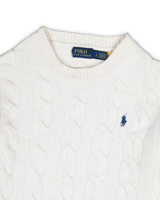 POLO RALPH LAUREN WOMEN'S WOOL SWEATER - L