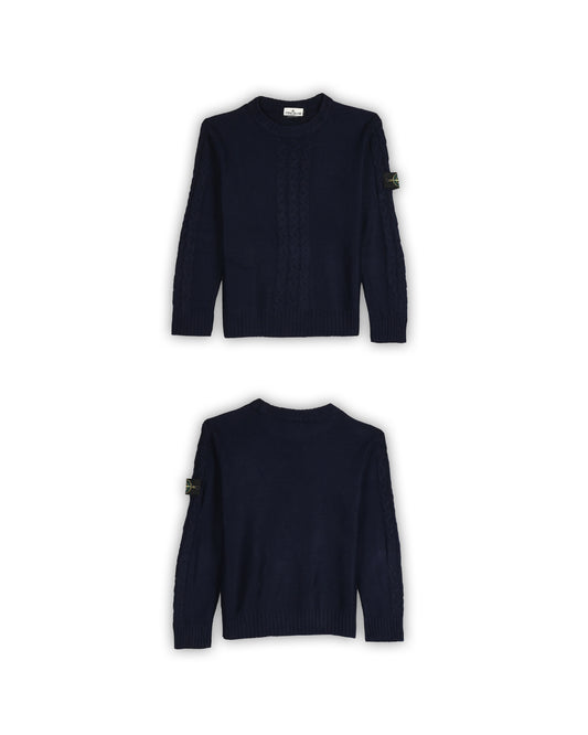 90'S STONE ISLAND SWEATER - S