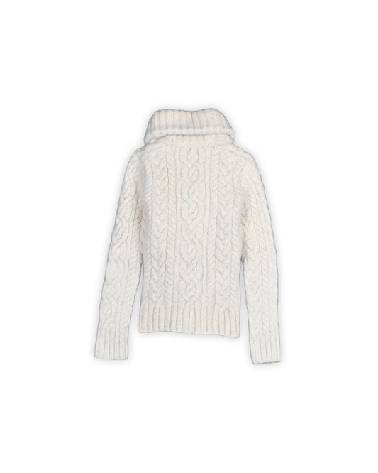 POLO RALPH LAUREN WOMEN'S WOOL SWEATER - S