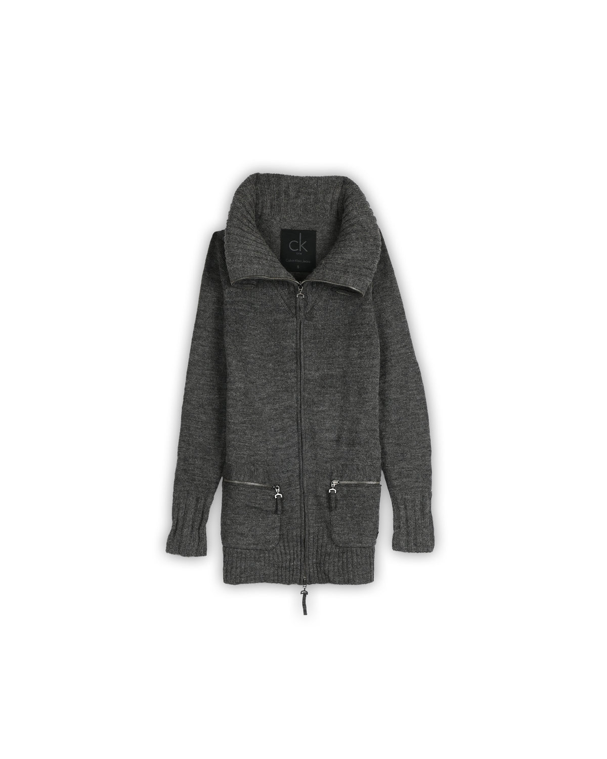 CALVIN KLEIN WOMEN'S LONG SWEATER - S