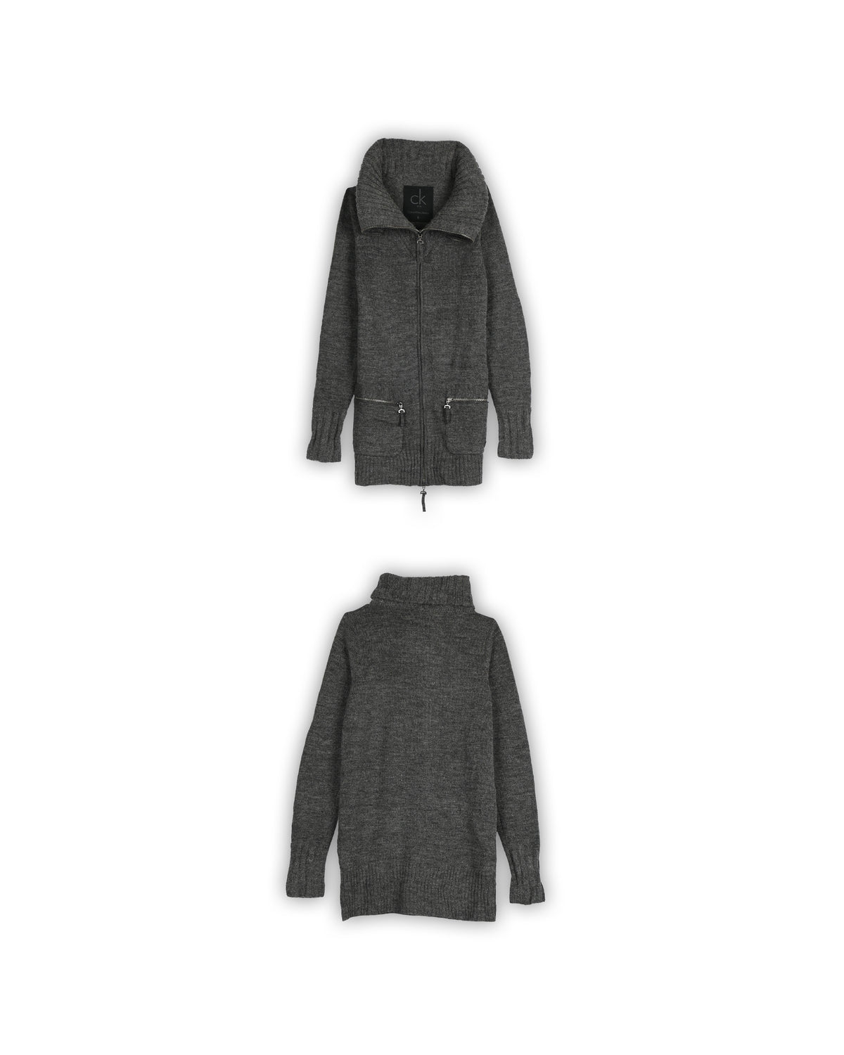 CALVIN KLEIN WOMEN'S LONG SWEATER - S