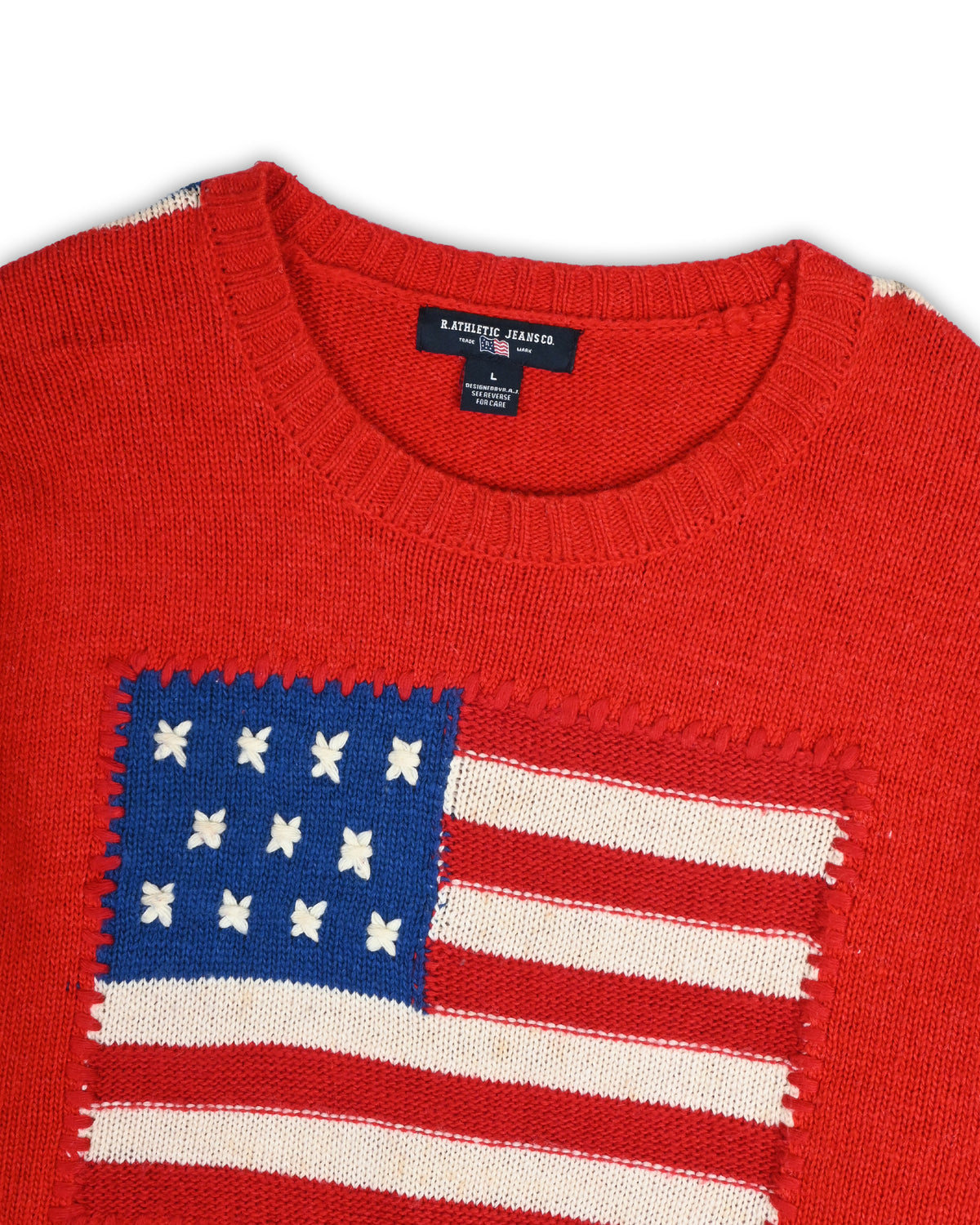 R.ATHLETIC JEANS CO. SWEATER - L
