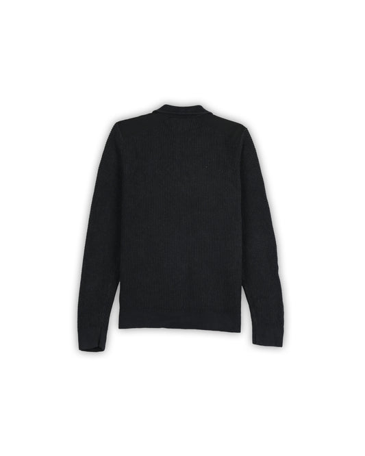CALVIN KLEIN JEANS ZIPPER SWEATER - S