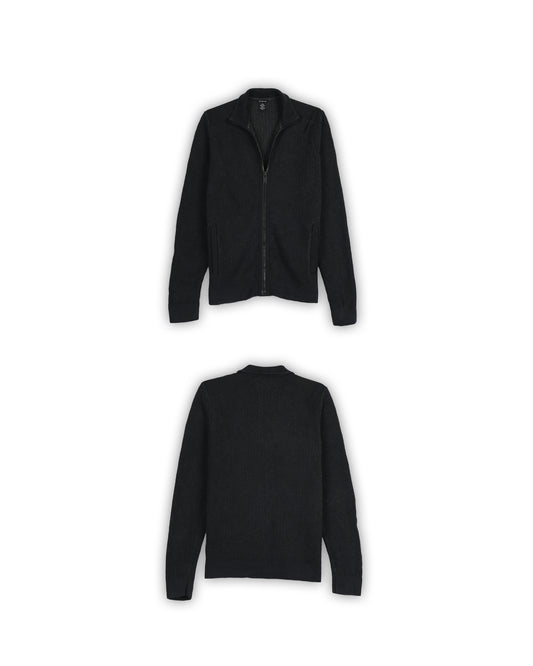 CALVIN KLEIN JEANS ZIPPER SWEATER - S