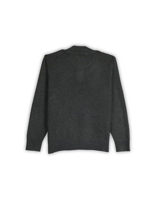 BEVERLY HILLS POLO CLUB QUARTER-ZIP KNIT - S