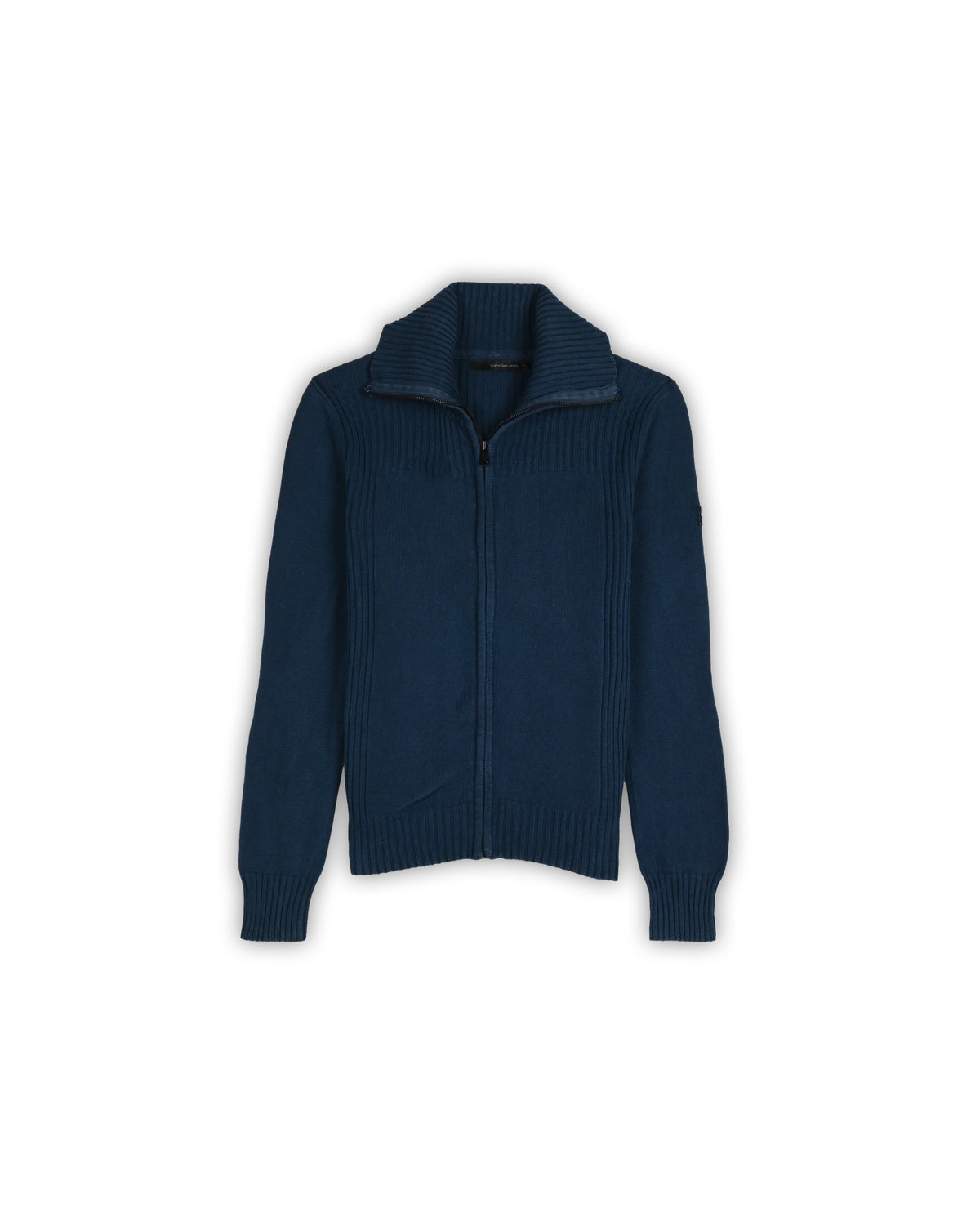 CALVIN KLEIN JEANS ZIPPER SWEATER - M