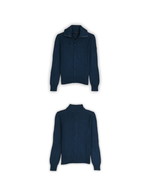 CALVIN KLEIN JEANS ZIPPER SWEATER - M