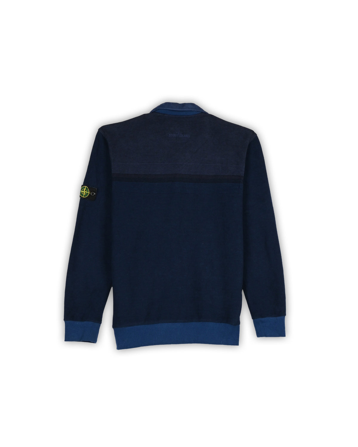 STONE ISLAND QUARTER-ZIP KNIT - M