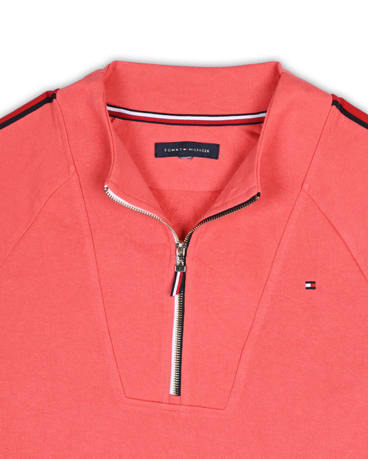 TOMMY HILFIGER WOMEN'S QUARTER-ZIP KNIT- XL