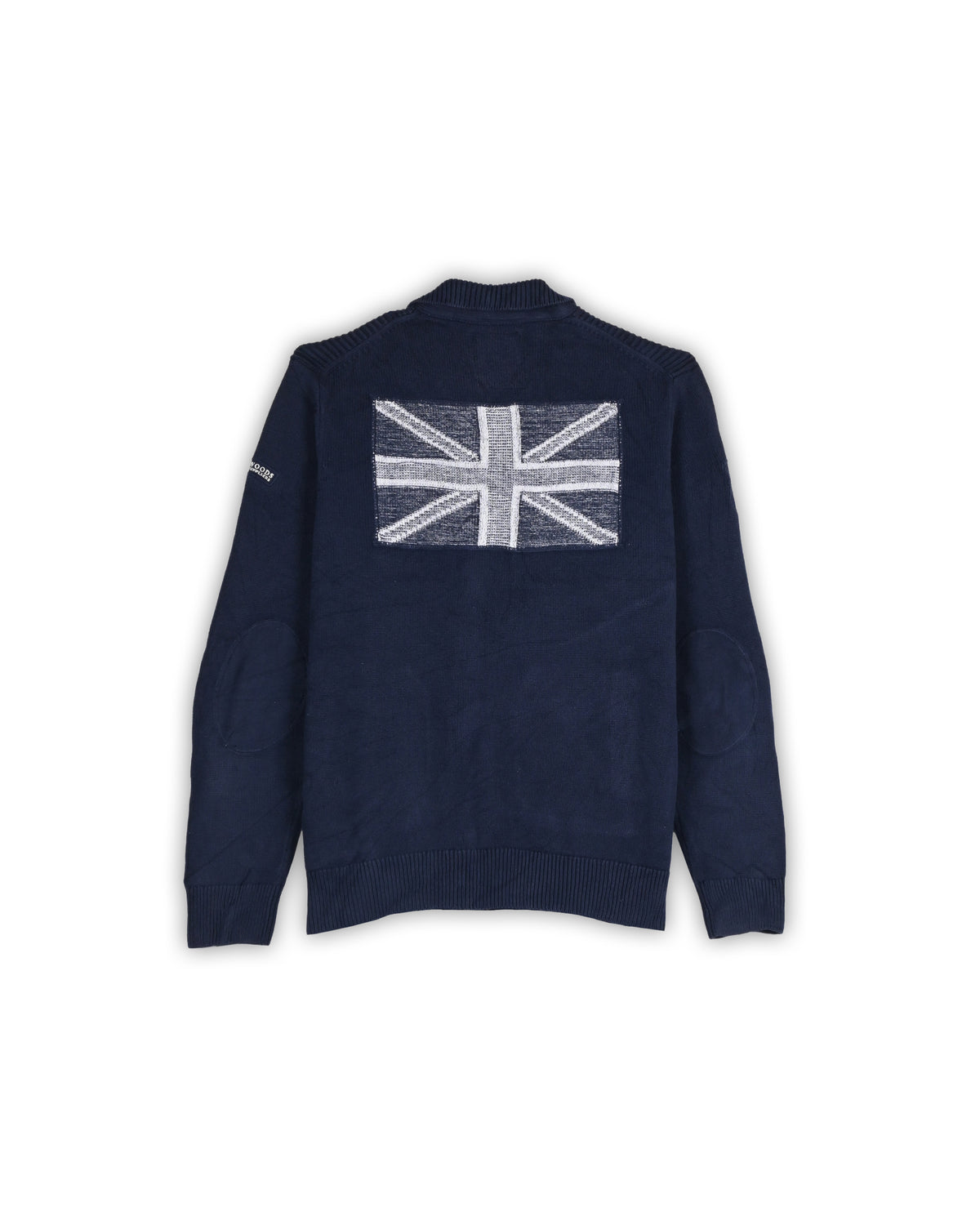 90'S RIVER WOODS QUARTER-ZIP KNIT- L