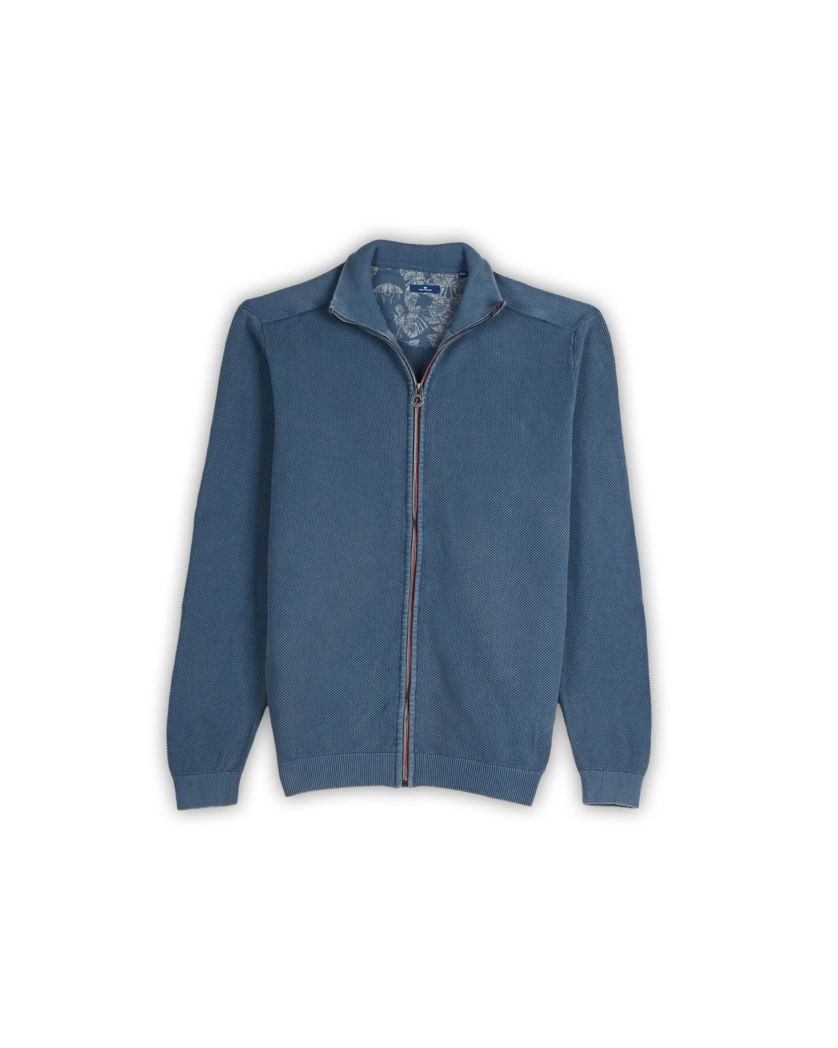 TOM TAILOR FULL-ZIPPER SWEATER - XXL
