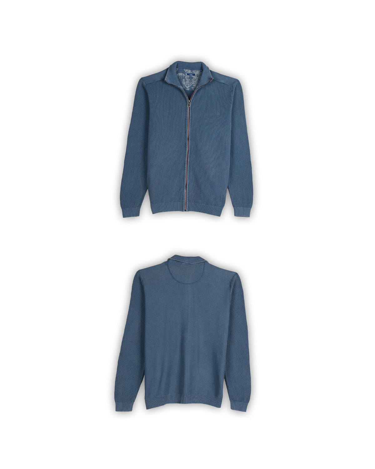 TOM TAILOR FULL-ZIPPER SWEATER - XXL