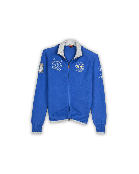 LA MARTINA FULL-ZIPPER SWEATER - XL