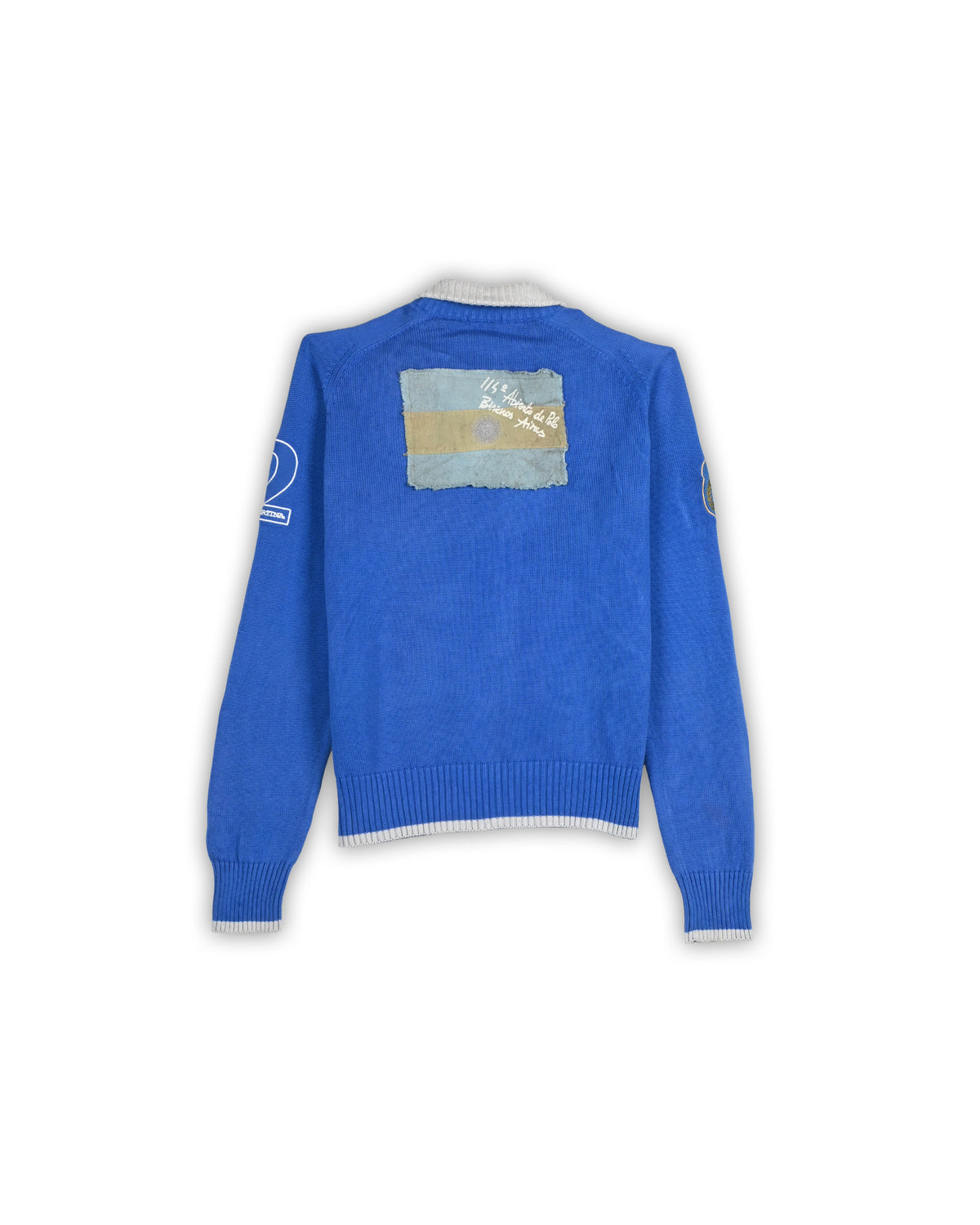 LA MARTINA FULL-ZIPPER SWEATER - XL