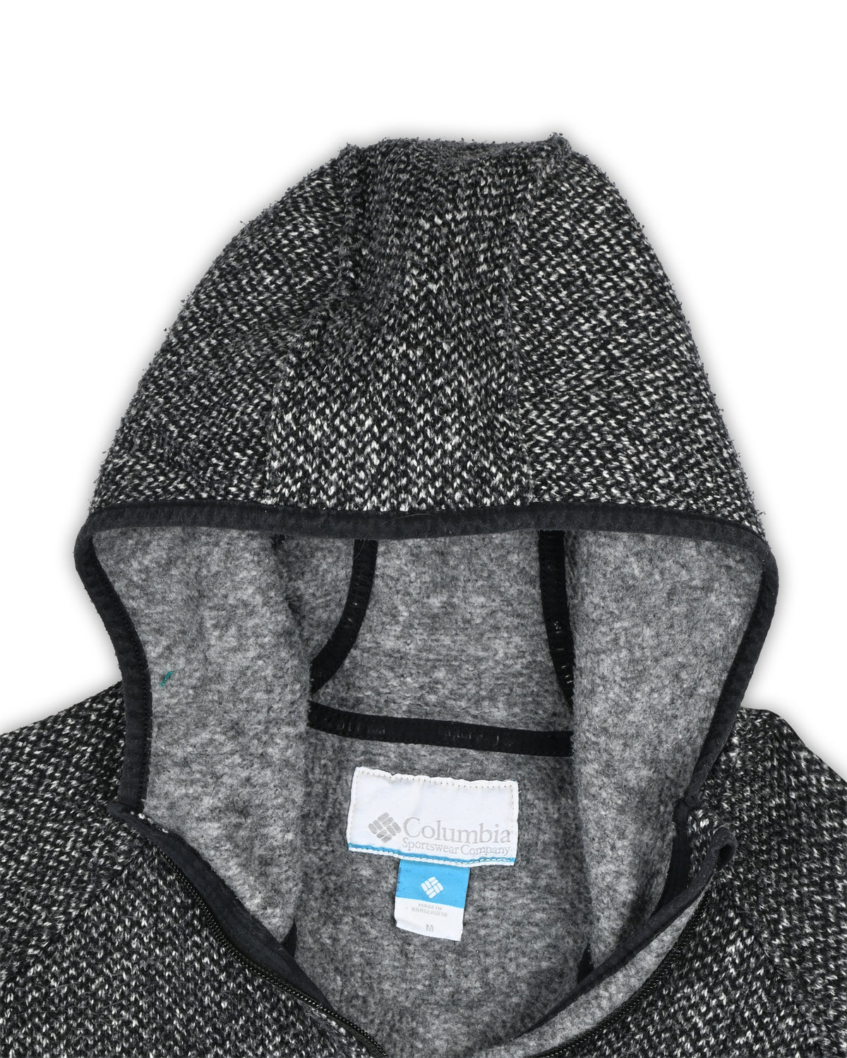 COLUMBIA FULL-ZIPPER HOODIE - M