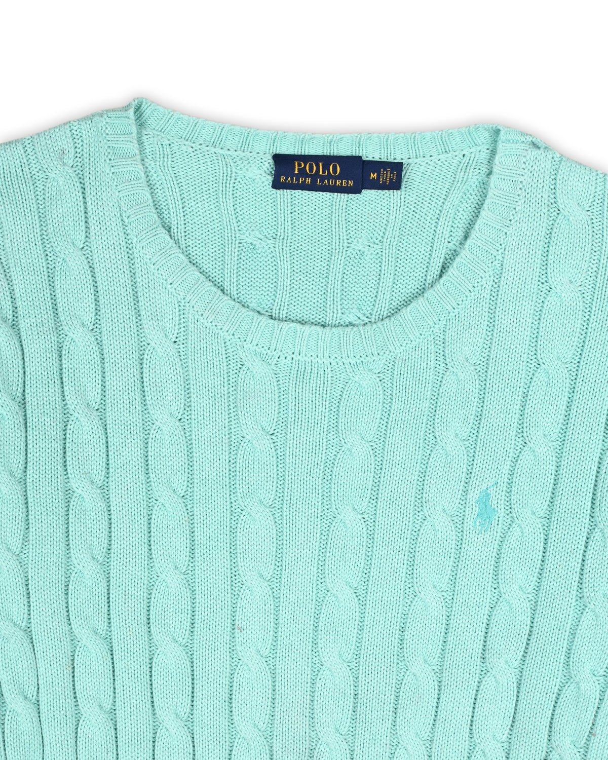 POLO RALPH LAUREN WOMEN'S CABLE KNIT - M