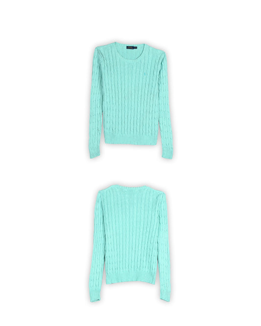 POLO RALPH LAUREN WOMEN'S CABLE KNIT - M