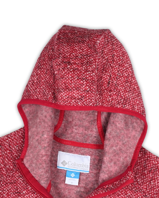 COLUMBIA FULL-ZIPPER HOODIE - M
