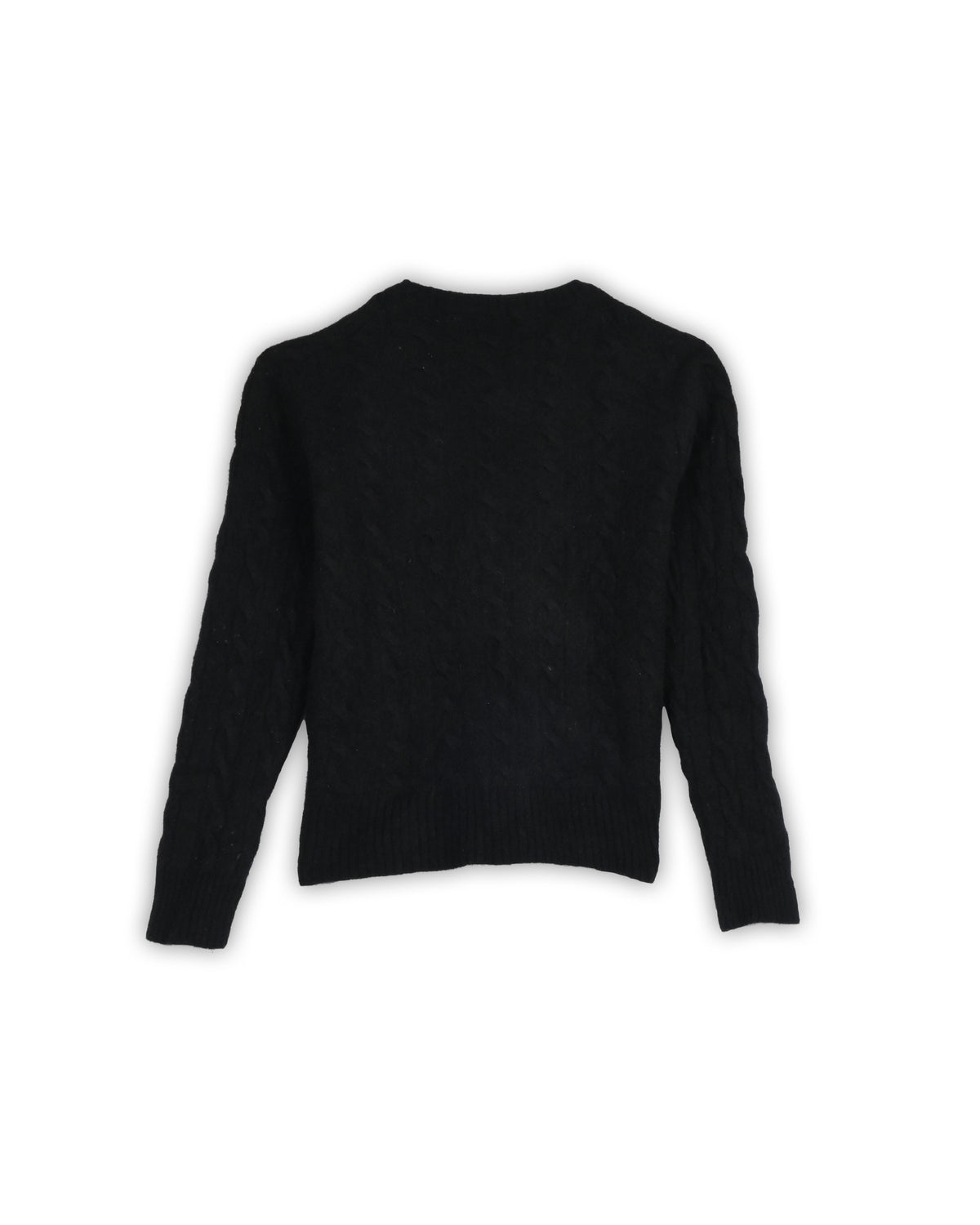 POLO RALPH LAUREN WOMEN'S WOOL CABLE KNIT - XS