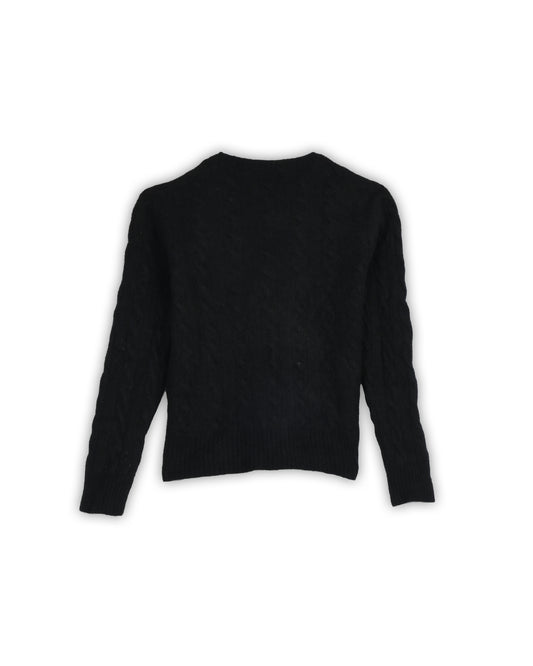 POLO RALPH LAUREN WOMEN'S WOOL CABLE KNIT - XS