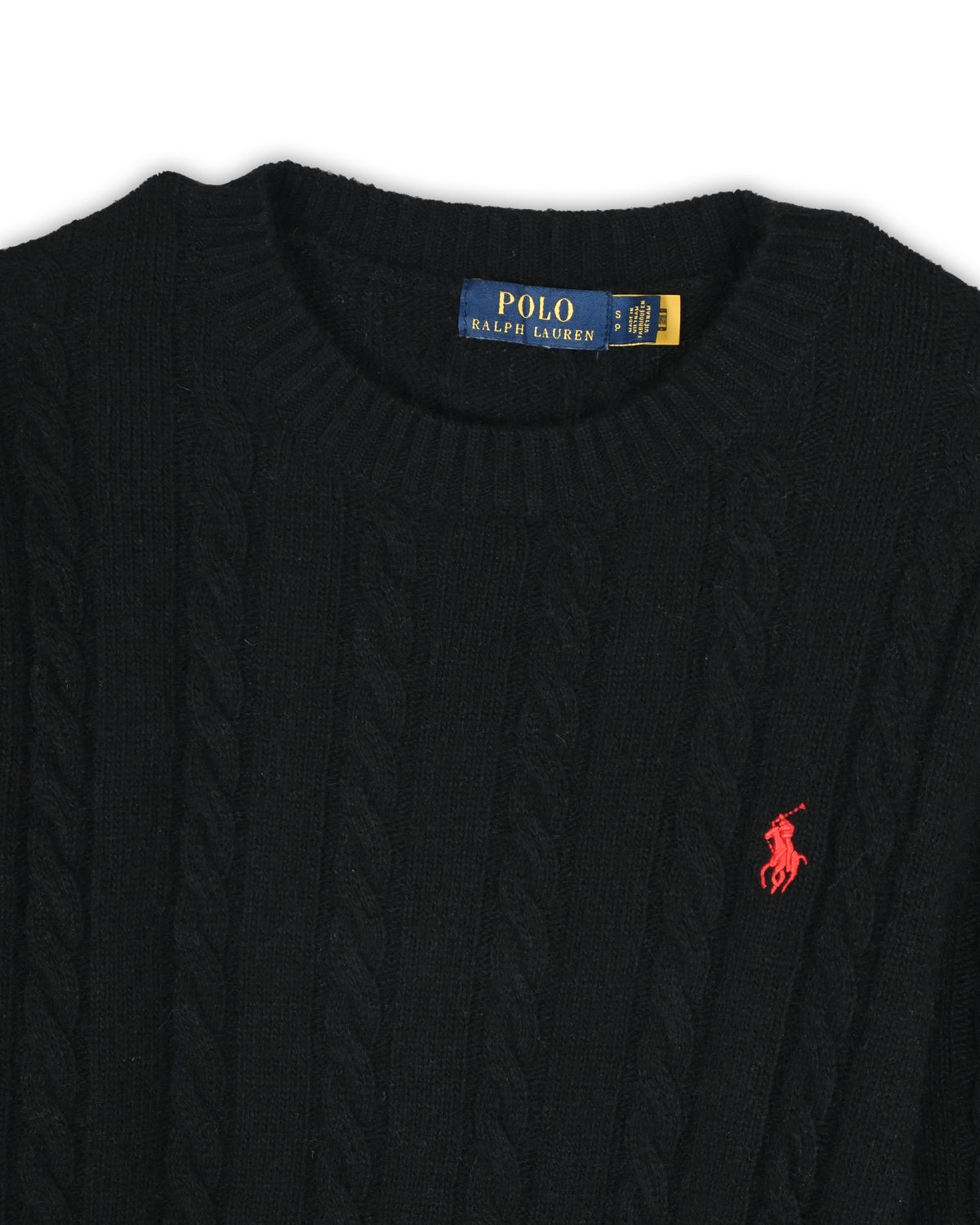 POLO RALPH LAUREN CABLE KNIT - S