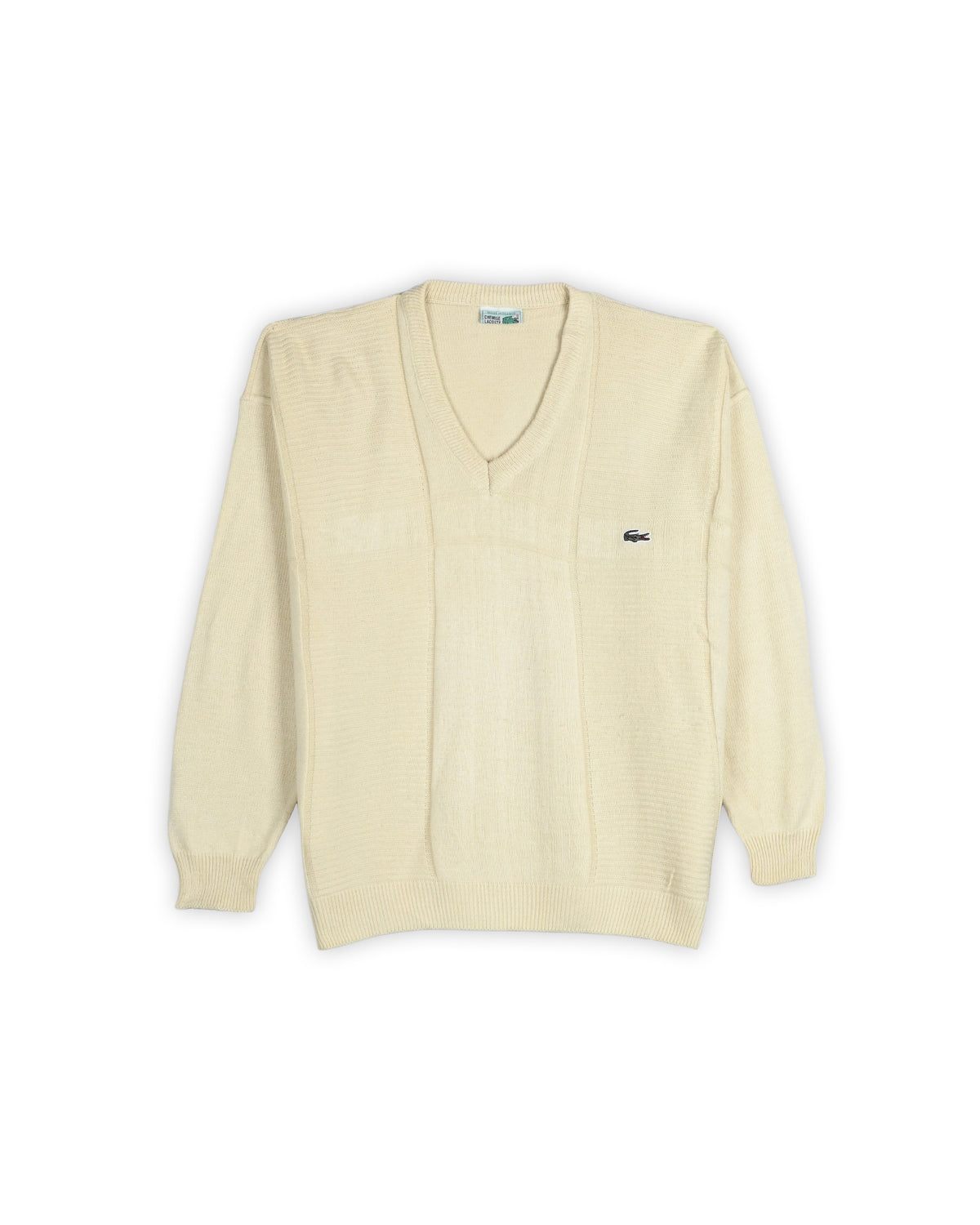 90'S CHEMISE LACOSTE SWEATER - XL