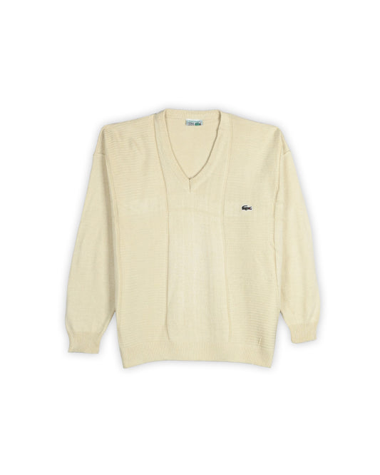 90'S CHEMISE LACOSTE SWEATER - XL