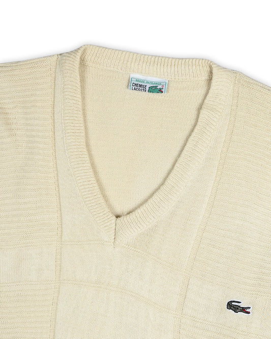 90'S CHEMISE LACOSTE SWEATER - XL