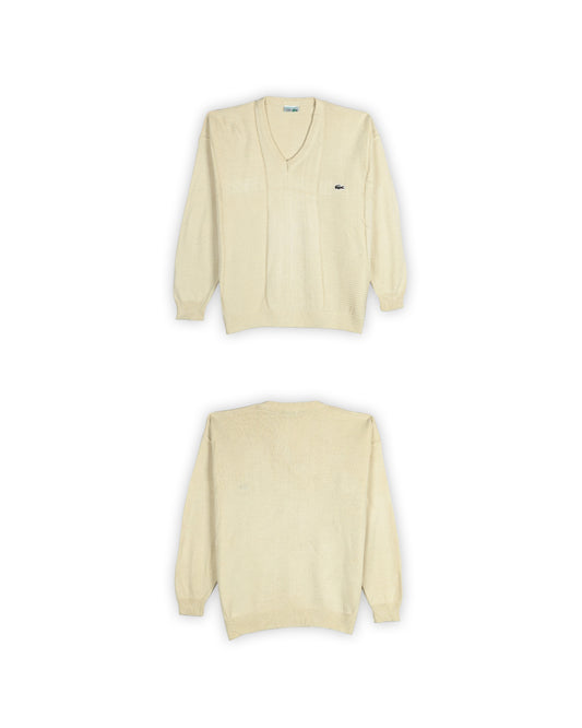 90'S CHEMISE LACOSTE SWEATER - XL