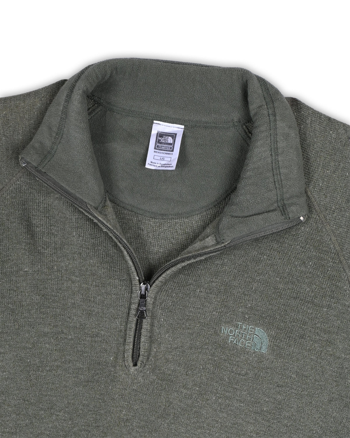 THE NORTH FACE QUARTER-ZIP KNIT - L