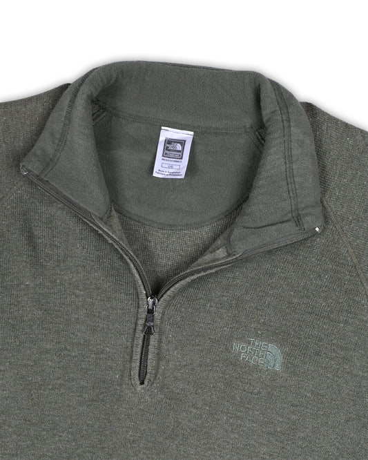 THE NORTH FACE QUARTER-ZIP KNIT - L