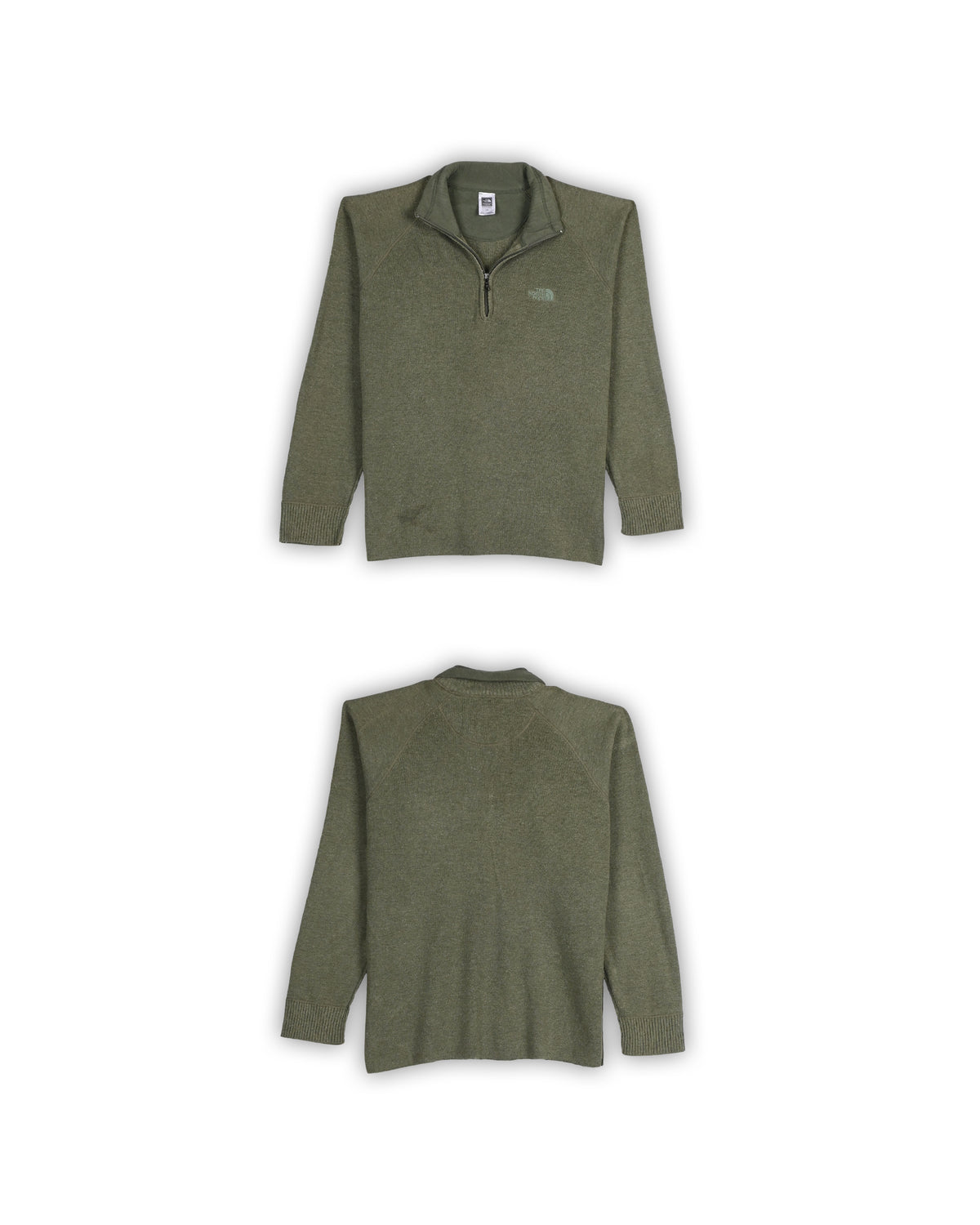 THE NORTH FACE QUARTER-ZIP KNIT - L