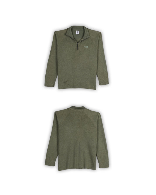 THE NORTH FACE QUARTER-ZIP KNIT - L