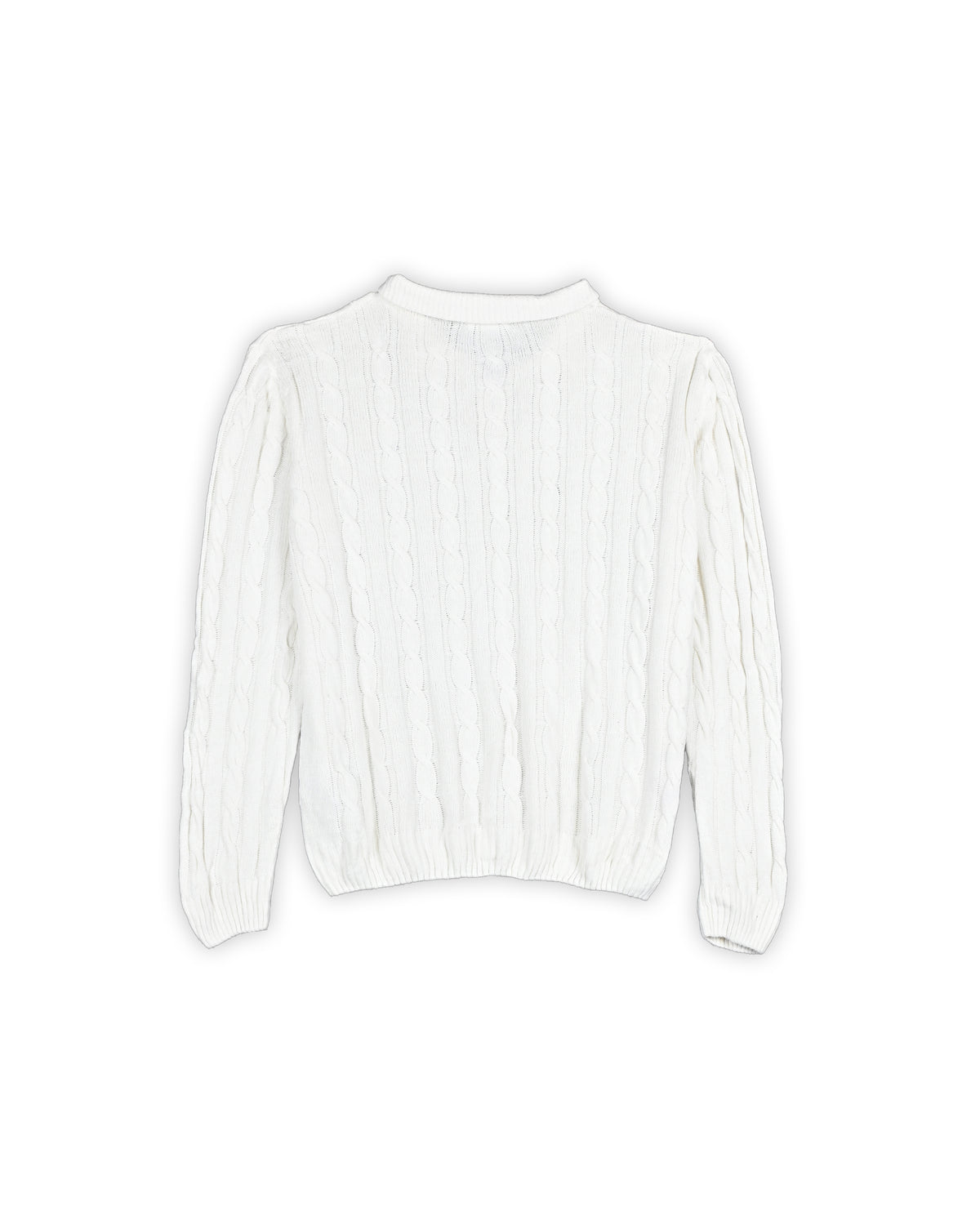 POLO RALPH LAUREN VINTAGE CABLE KNIT SWEATER - XXL
