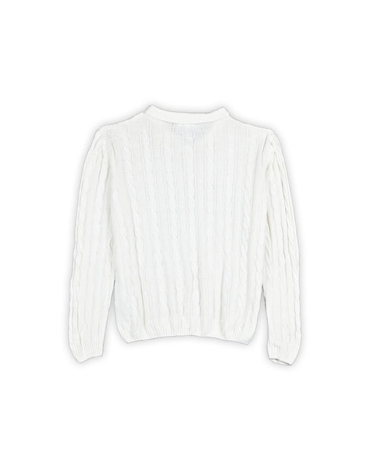 POLO RALPH LAUREN VINTAGE CABLE KNIT SWEATER - XXL