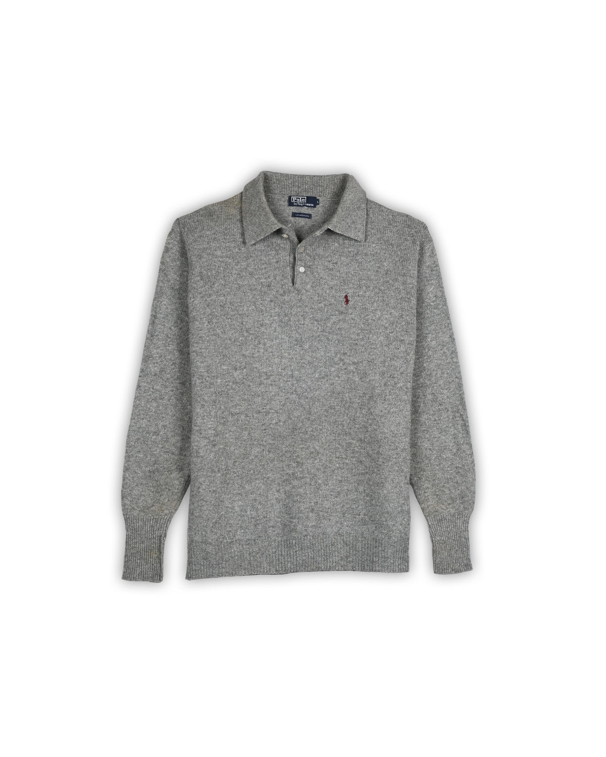 POLO RALPH LAUREN LAMBSWOOL SWEATER - L