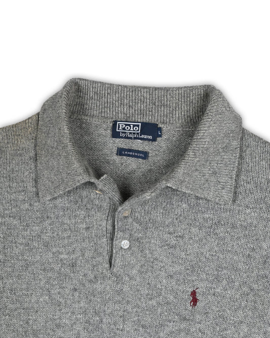 POLO RALPH LAUREN LAMBSWOOL SWEATER - L