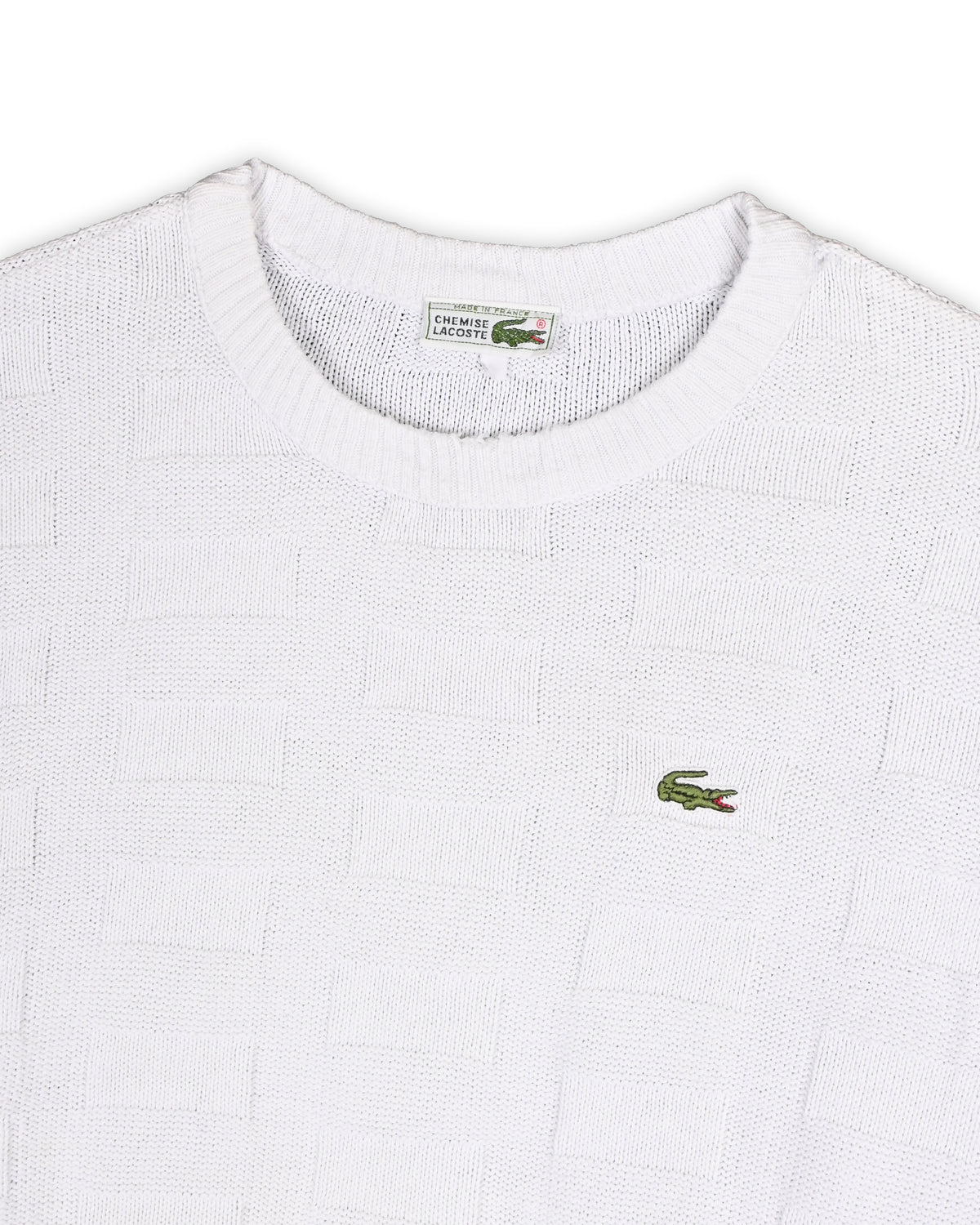 90'S CHEMISE LACOSTE SWEATER - L