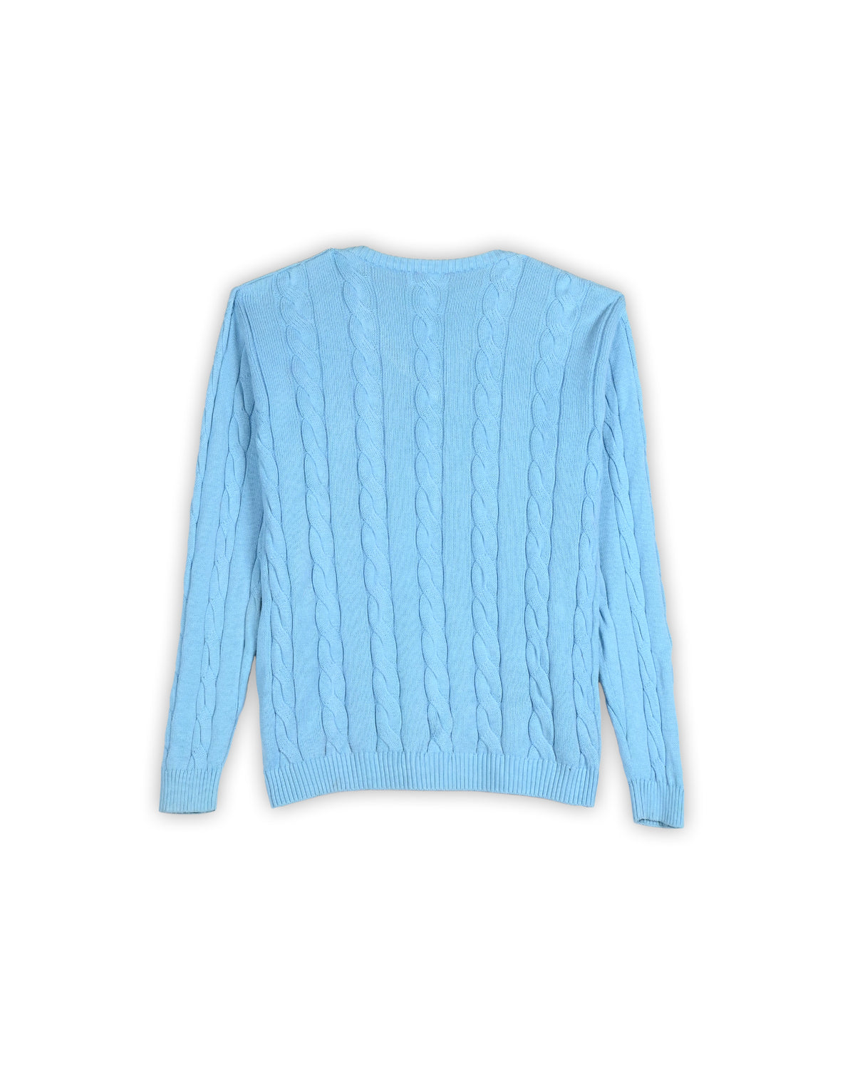 LACOSTE CABLE KNIT SWEATER - L