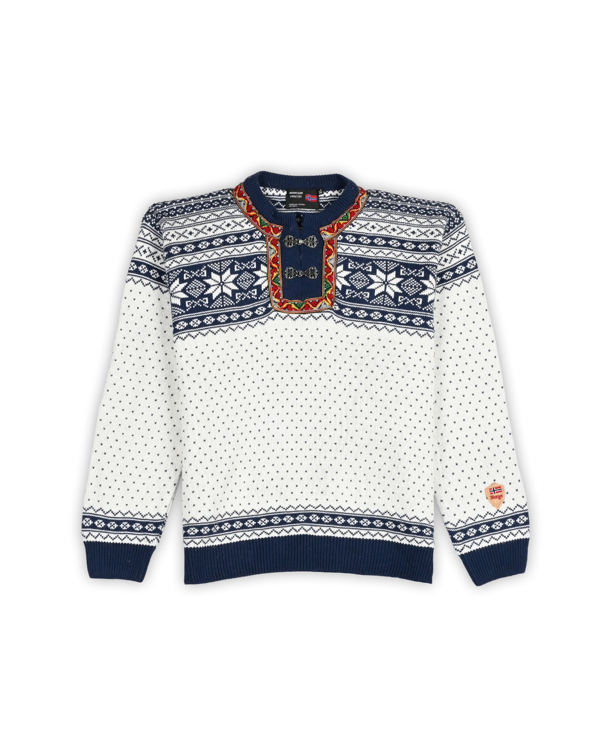 90'S NORWEGIAN WOOL CARDIGAN - XL