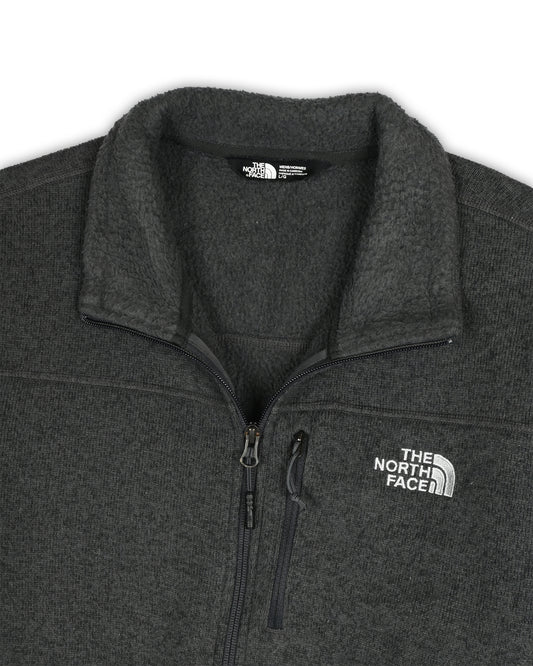THE NORTH FACE ZIP-UP SWEATER - L