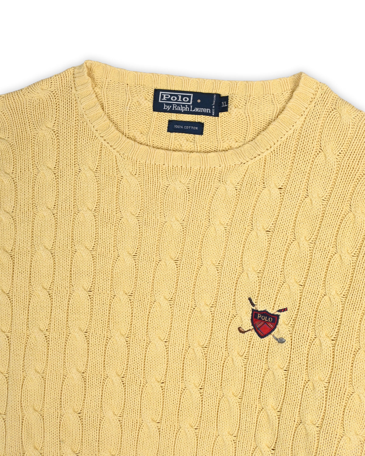 POLO RALPH LAUREN CABLE KNIT - XL